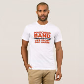 スポーツのようなマーチングバンド Tシャツ (正面フル)