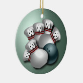 スポーツのクリスマス セラミックオーナメント (右)