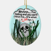 スポーツのクリスマス セラミックオーナメント (右)