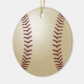 スポーツのクリスマス セラミックオーナメント (左)