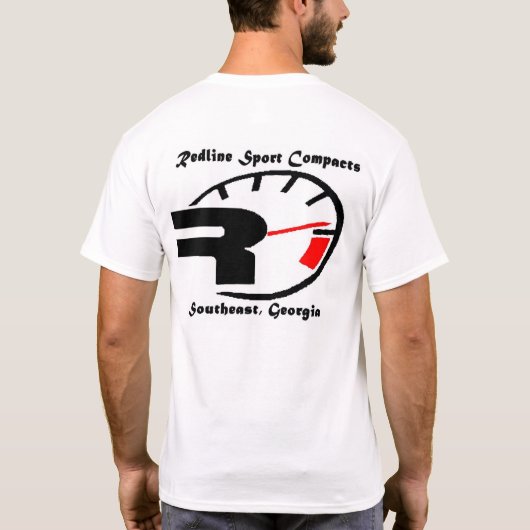 スポーツのコンパクトを赤線を引いて削除して下さい Tシャツ (裏面)