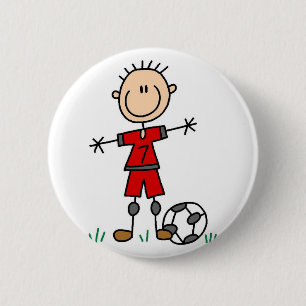 スポーツのサッカーボタン 缶バッジ