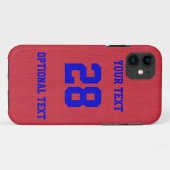 スポーツのジャージーのiPhone 5のテンプレートの素晴らしいデザイン Case-Mate iPhoneケース (裏面(横))