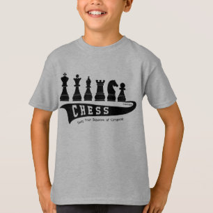 スポーツのチェス、子供のTシャツ、ウィットtワイシャツ Tシャツ