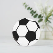 スポーツのテーマのサッカー|のフットボールのパーティの招待状 招待状 (スタンド正面)