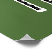 スポーツのデコールテニスラケットとボール ポスター (角)