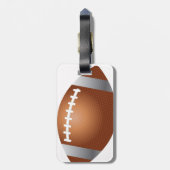 スポーツのフットボールの荷物のラベル ラゲッジタグ (裏面縦)