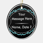 スポーツのボランティア賞 セラミックオーナメント (左)