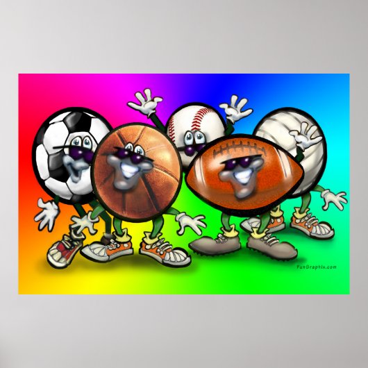 スポーツのポスター ポスター (正面)