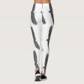 スポーツのワシの鳥は運命の運命を個人化します レギンス (裏面)