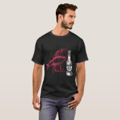 スポーツの主張のためのフィレットとリリース Tシャツ (正面フル)