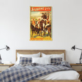 スポーツの人生 – 英素晴らし語ダービー劇場 キャンバスプリント (インサイチュ (寝室))