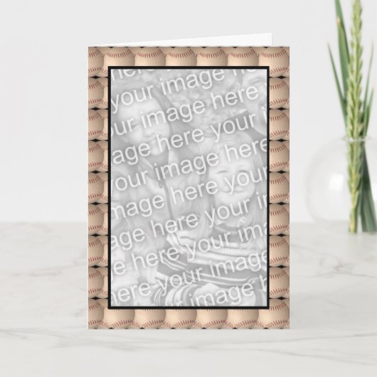 スポーツの写真カード カード (正面)