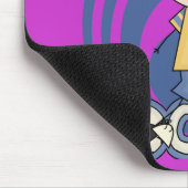 スポーツの女の子-サッカーのTシャツおよびギフト マウスパッド (コーナー)