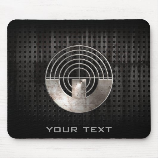 スポーツの射撃、発砲; カッコいい マウスパッド (正面)