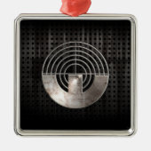 スポーツの射撃、発砲; カッコいい メタルオーナメント (正面)