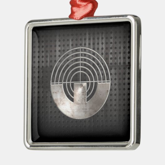 スポーツの射撃、発砲; カッコいい メタルオーナメント (左)