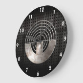 スポーツの射撃、発砲; カッコいい ラージ壁時計 (傾斜)