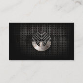 スポーツの射撃、発砲; カッコいい 名刺 (裏面)