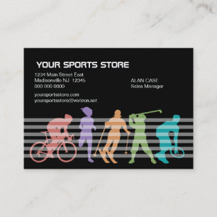 スポーツの店の名刺 名刺