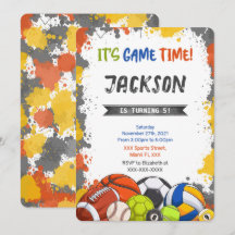 スポーツの招待