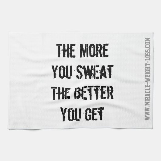 スポーツの汗タオル キッチンタオル (横)