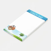 スポーツの球の後it®ノート ポストイット (アングル)