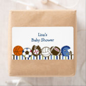 スポーツの球の水差しのステッカーのラベル ラベル (インサイチュ)