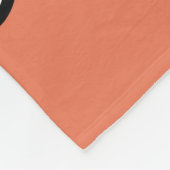 スポーツの目のパターン、サイケデリックヴィンテージ。 フリースブランケット (角)