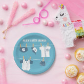 スポーツの衣服の野球のベビーシャワーの供給 ペーパープレート (パーティー)