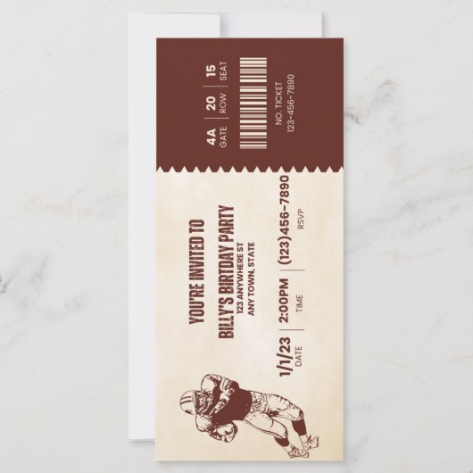 スポーツの誕生日パーティーへようこそ (正面)