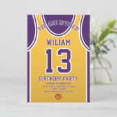 スポーツの誕生日招待状 招待状 (スタンド正面)