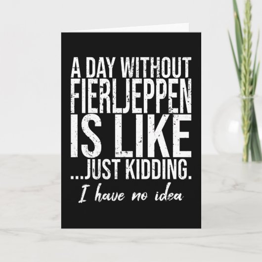 スポーツの贈おもしろいり物が激しい カード (正面)