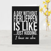 スポーツの贈おもしろいり物が激しい カード (黄色い花)