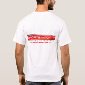 スポーツの輸入高のロゴ Tシャツ (裏面)