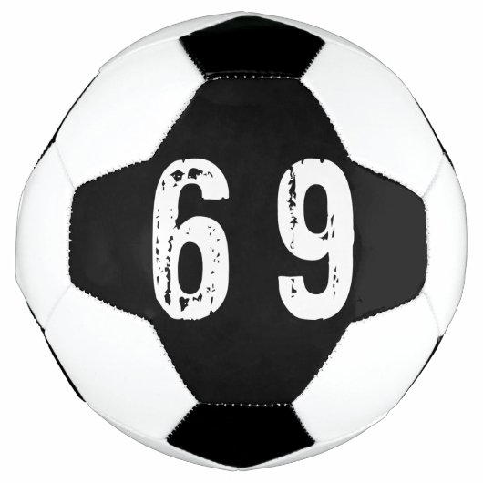 スポーツの69番 サッカーボール (正面)