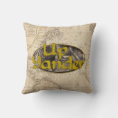 スポーツのFishinの麻薬常習者の枕 クッション (裏面)