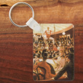 スポーツのJames Tissotのレディース(またはサーカス愛好家) キーホルダー (正面)