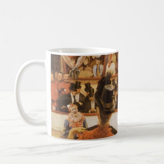 スポーツのJames Tissotのレディース（またはサーカス愛好家） コーヒーマグカップ (左)