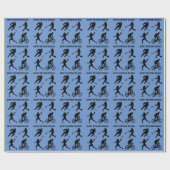 スポーツはあなたの文字を計算します ラッピングペーパー (フラット)