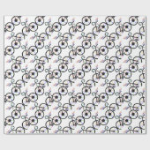 スポーツやる気を起こさせるサイクルファン向けバイクワード ラッピングペーパー (フラット)