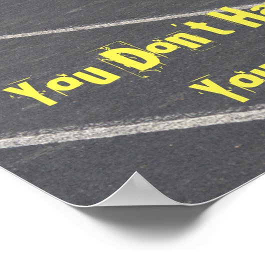 スポーツやる気を起こさせるポスター – トラック&フィールド！ ポスター (角)