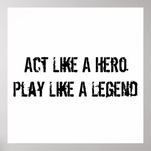 スポーツやる気を起こさせるポスター ポスター (正面)