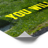 スポーツやる気を起こさせるポスター ポスター (角)