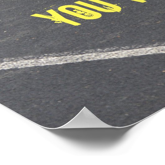 スポーツやる気を起こさせるポスター!ランナーに最適 ポスター (角)