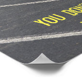 スポーツやる気を起こさせるランニングポスター ポスター (角)