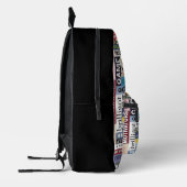 スポーツやる気を起こさせる引用文バックパック プリントバックパック (左)