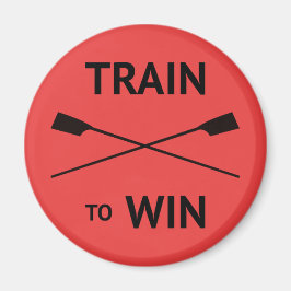 スポーツやる気を起こさせる引用文赤いボート マグネット