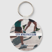 スポーツやる気を起こさせる陸上引用文 キーホルダー (裏面)