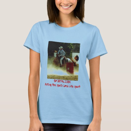 スポーツをスポーツに戻す Tシャツ (正面)